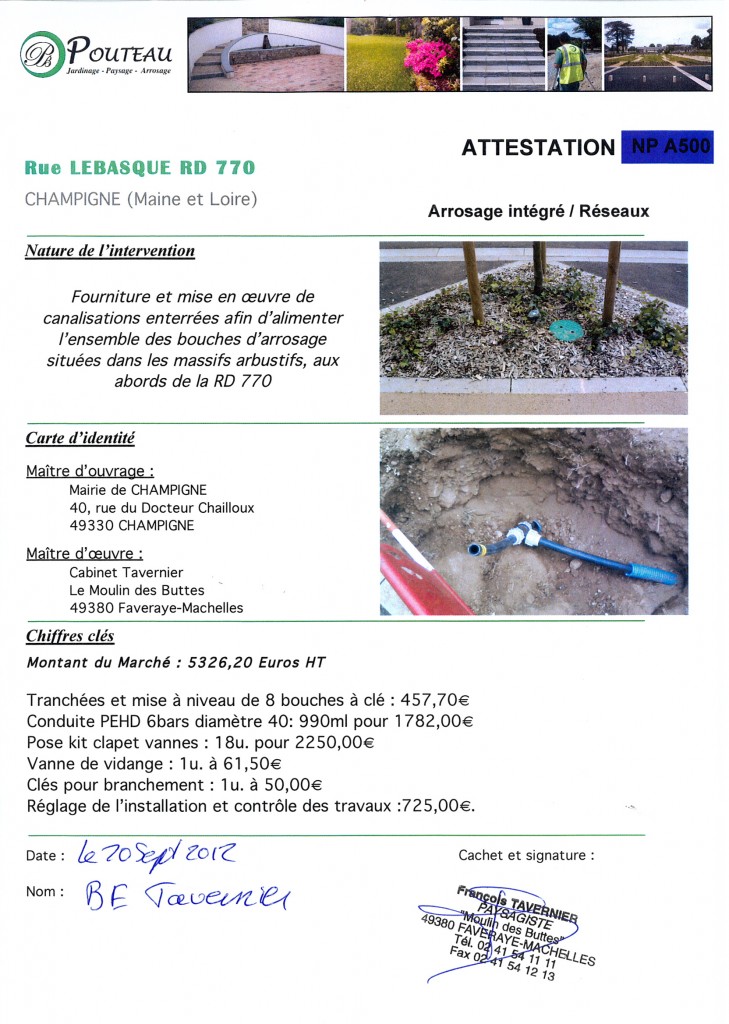 RefCHAMPIGNEarrosage